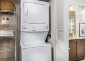 Thumbnail 28 of 62 - stacked washer and dryer at Capriana at Chino Hills, California, 91709