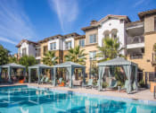Thumbnail 1 of 62 - Sparkling Resort Style Pool Surrounded by Private Cabanas at Capriana at Chino Hills, Chino Hills, 91709