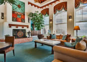 Thumbnail 7 of 18 - Old Town Scottsdale AZ Apartments for Rent - Cibola - Resident Lounge with Tables, Chairs, Couches, and Large Windows