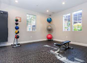 Thumbnail 13 of 80 - a workout room at the enclave at woodbridge apartments in sugar land, tx