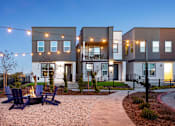 Thumbnail 40 of 50 - exterior of Cyrne at Meadowlands courtyard with firepit
