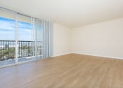 Thumbnail 43 of 86 - edgewood unfurnished living room with wood plank style flooring at Avenue Two Apartments, Redwood City  , CA 