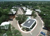 Thumbnail 16 of 97 - an aerial view of casata community center with a solar panel on the roof