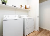 Thumbnail 44 of 52 - Full-Sized Washer And Dryer with shelf at Dobson 2222, Arizona