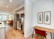 Thumbnail 26 of 33 - furnished kitchen with stainless steel appliances