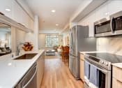 Thumbnail 23 of 33 - furnished kitchen with stainless steel appliances