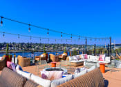 Thumbnail 4 of 33 - rooftop lounge with lake view