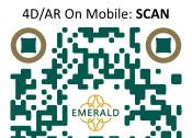 Thumbnail 4 of 89 - a screenshot of a qr code with the emerald logo in the middle
