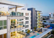 Thumbnail 7 of 89 - an aerial view of an apartment complex in los angeles