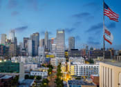 Thumbnail 20 of 89 - a view of the san francisco skyline at dusk