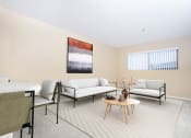 Thumbnail 7 of 36 -  Living Area Model at 55+ FountainGlen Goldenwest Senior Apartments, Westminister