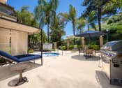 Thumbnail 13 of 27 - Daybed, spa and BBQ at 55+ FountainGlen Laguna Niguel