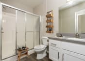 Thumbnail 8 of 27 - Bathroom with shower at 55+ FountainGlen Laguna Niguel
