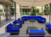 Thumbnail 11 of 23 - Courtyard seating at FountainGlen Pasadena
