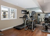 Thumbnail 19 of 23 - Fitness center at FountainGlen Pasadena