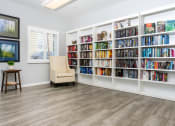 Thumbnail 16 of 22 - Library at 55+ FountainGlen Seacliff, Huntington Beach CA