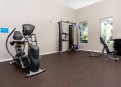 Thumbnail 28 of 34 - gym with exercise equipment at 55+ FountainGlen Valencia, California, 91354