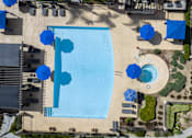 Thumbnail 18 of 28 - An aerial view of swimming pool at 55+ FountainGlen Grand Isle, Murrieta, CA 92562
