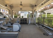 Thumbnail 13 of 46 - Pet-Friendly Apartments in Roseville, California - Adora - Pool with Lounge Chairs and Jacuzzi