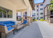 Thumbnail 18 of 34 - Outdoor Patio at 55+ FountainGlen Terra Vista, California