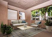 Thumbnail 9 of 34 - Patio Area at 55+ FountainGlen Terra Vista, California