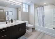 Thumbnail 81 of 83 - furnished bathroom at Bayswater Apartments, Burlingame, 94010