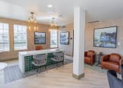 Thumbnail 15 of 83 - furnished leasing lobby at Bayswater Apartments, Burlingame, 94010