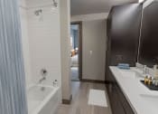 Thumbnail 50 of 83 - Bathroom with tub at Bayswater Apartments, Burlingame, CA