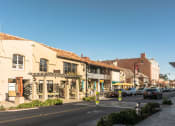 Thumbnail 57 of 83 - Street with Pedestrian Walkway and Stores at Bayswater Apartments, Burlingame