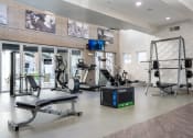Thumbnail 53 of 84 - Fitness Center With Outside View at Level at Sixteenth, Phoenix, AZ, Arizona, 85014