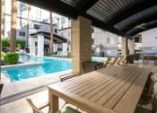 Thumbnail 71 of 84 - Swimming Pool Area With Shaded sitting area at Level at Sixteenth, Phoenix, Arizona