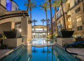 Thumbnail 82 of 84 - Swimming pool view with palm trees at Level at Sixteenth, Arizona, 85014