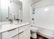 Thumbnail 6 of 39 - Bathroom With Bathtub  at Vera Cortez Hill, San Diego, CA, 92101