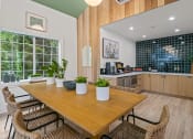 Thumbnail 8 of 73 - clubroom with dining table and coffee station at Lakemont Orchard, Washington, 98027