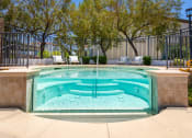 Thumbnail 15 of 78 - the swimming pool at the resort has a fountain in it at Miro at the Parc, Nevada