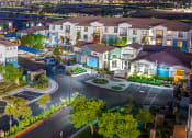 Thumbnail 24 of 78 - Aerial night view at Miro at the Parc, Henderson, NV 89074