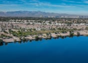 Thumbnail 43 of 78 - nearby lake with mountains in the back at Miro at the Parc, Henderson, Nevada