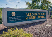 Thumbnail 52 of 78 - Arroyo Grande Sports Complex Sign at Miro at the Parc, Henderson, 89074