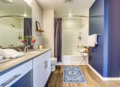 Thumbnail 23 of 36 - Full bath at Montrachet Apartments, Napa, CA