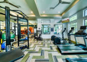 Thumbnail 46 of 67 - Fitness Center with Treadmill and Gym Equipment