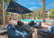 Thumbnail 36 of 67 - Pool with lounge seating