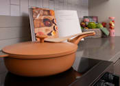 Thumbnail 17 of 93 - A Orange Pot Sits On a Stove at North Grove, Riverside, CA, 92501