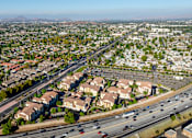 Thumbnail 88 of 123 - an aerial view of the freeway and suburbs