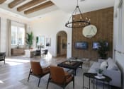 Thumbnail 37 of 62 - stylish leasing lobby at Capriana at Chino Hills, California
