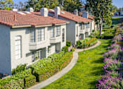 Thumbnail 52 of 57 - A row of houses with a green lawn in front.