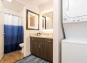 Thumbnail 27 of 59 - Washer And Dryer In Unit at The Preston Miracle Mile Apartments, Los Angeles, 90036