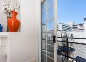 Thumbnail 25 of 59 - Private Master Bedroom Balcony at The Preston Miracle Mile Apartments, Los Angeles, CA