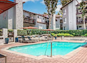 Thumbnail 4 of 39 - Pool with lounge area at Ridgecrest, Lake Forest, California
