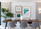 Thumbnail 7 of 29 - Decorated Dining Area at Palo Alto Place, Palo Alto, CA
