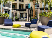 Thumbnail 12 of 30 - Pool With Lounge Area at Rize Irvine, Irvine, 92614